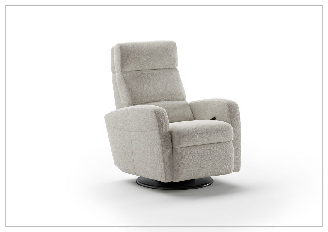 Sloped Fabric Power Recliner Chair in Power and Manual Options