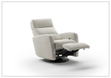 Sloped Fabric Power Recliner Chair in Power and Manual Options