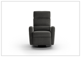 Sloped Fabric Power Recliner Chair in Power and Manual Options