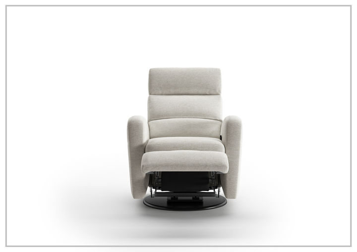 Sloped Fabric Power Recliner Chair in Power and Manual Options