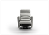 Sloped Fabric Power Recliner Chair in Power and Manual Options