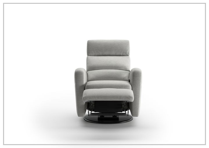 Sloped Fabric Power Recliner Chair in Power and Manual Options