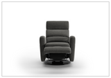 Sloped Fabric Power Recliner Chair in Power and Manual Options