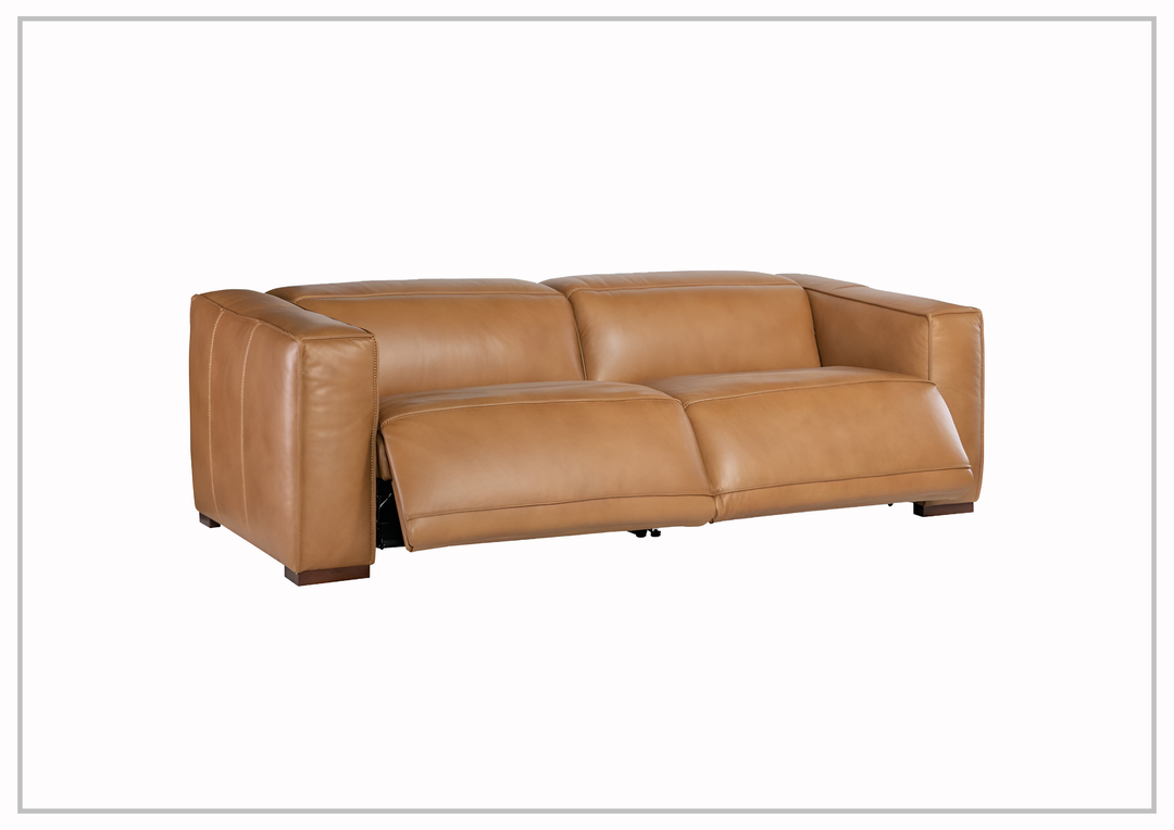Hooker Furniture Living Room Maria Premium Leather Sofa