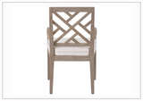 Universal Furniture Coastal Living La Jolla Outdoor Grade-A Teak Wood Arm Chair