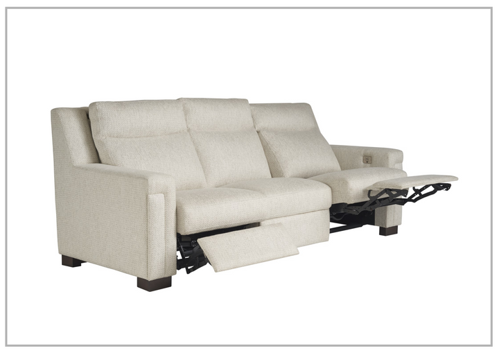 Universal Furniture Mixon 3-Seater Leather Reclining Sofa in Two Colors