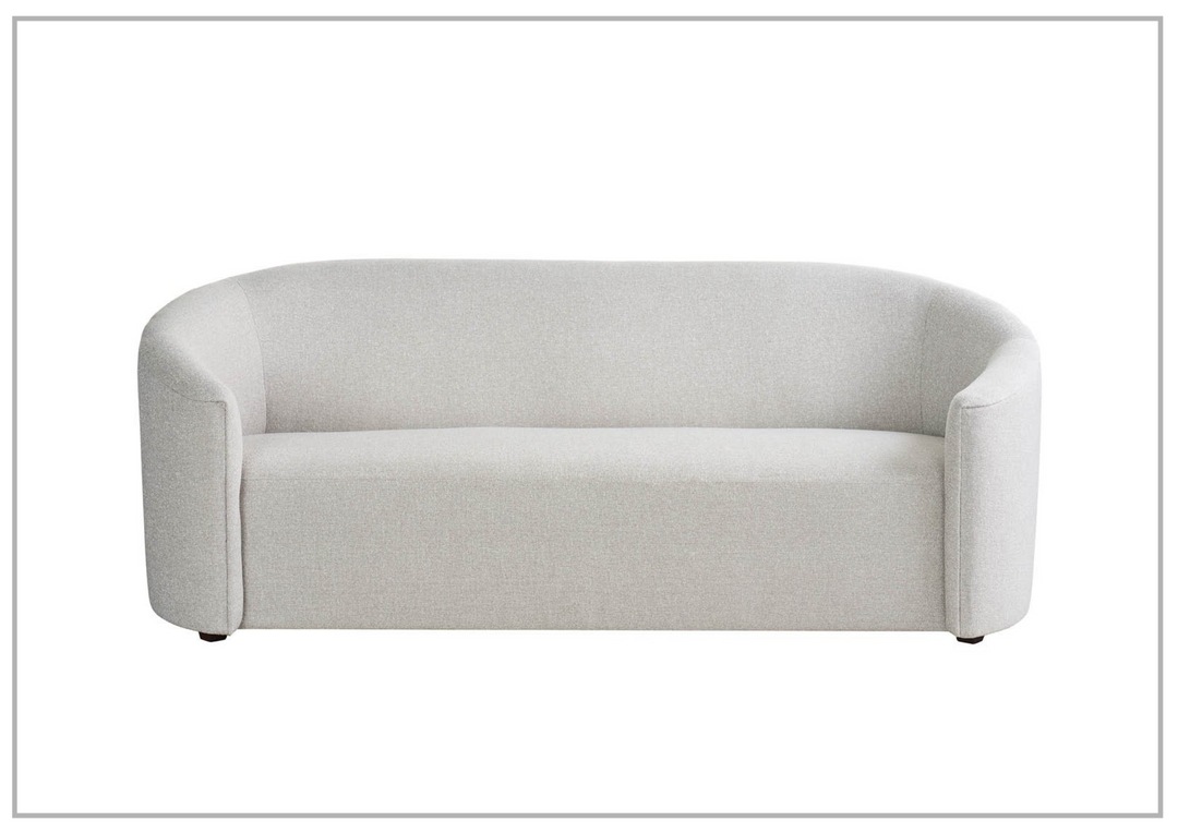 Universal Furniture Serenity 88" Fabric Sofa With Curved Arms