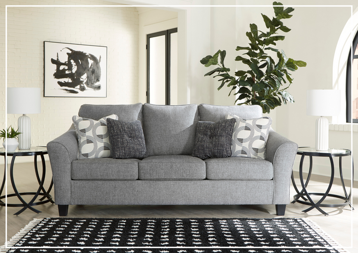 Gio Italia Melario Queen Sofa Sleeper in Gray