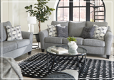 Gio Italia Melario Queen Sofa Sleeper in Gray