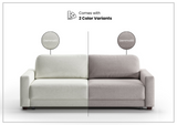 Luonto Belton Fabric King Sofa Sleeper With Manual or Power Option