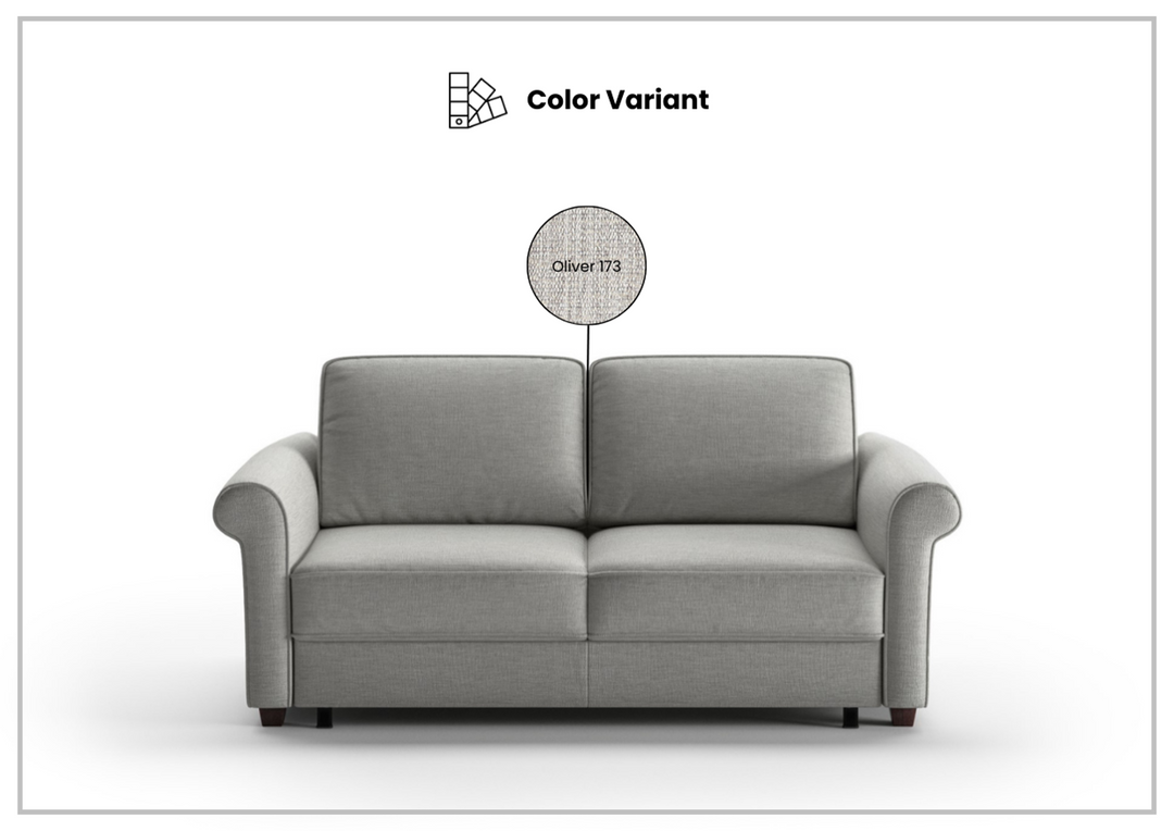 Charleston King Sleeper Sofa in Gray Goose Color - Sofabed