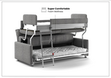 Elevate Bunk Bed Sleeper Sofa-SOFABED