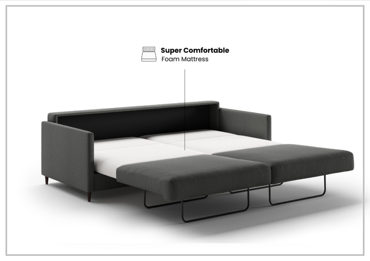 Elfin King Chair Sleeper Sofa with Chrome or Wood Legs-SOFABED