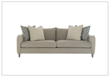 Bernhardt Joli Fabric Sofa with Low European-style seating