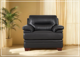 Hydeline Luxor Premium Leather Chair-Sofabed