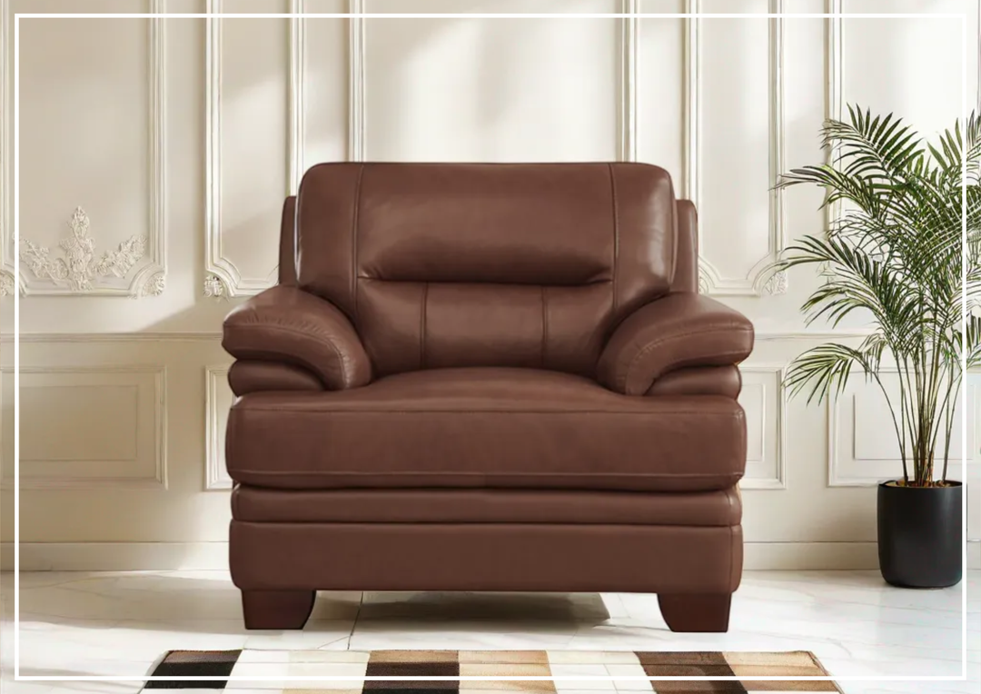 Hydeline Luxor Premium Leather Chair-Sofabed