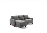 Luonto Martta Fabric Full XL Sectional Sleeper With Reversible Chaise