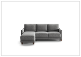 Luonto Martta Fabric Full XL Sectional Sleeper With Reversible Chaise