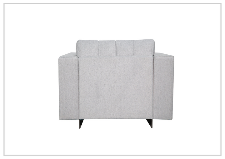 Klaussner Talento Tufted Accent Chair with Sleek Track Arms