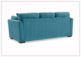 Gio Italia Valeria 3 Seater Fabric Sofa in sunflower and teal