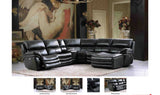 Velure Sectional with Electric Recliner-Sectional Sofas-Jennifer Furniture